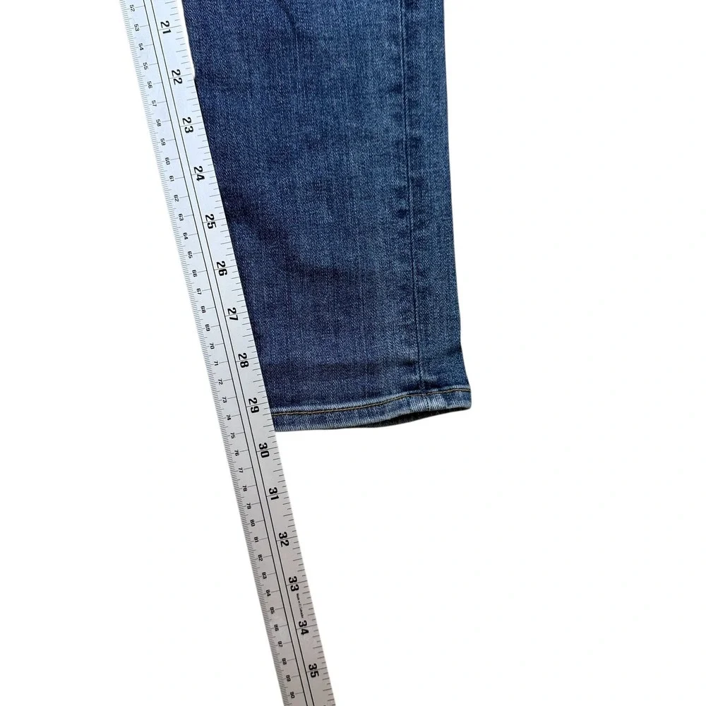 Rag &‎ Bone JEAN Skinny Distressed Plaid Patch Jeans W1502K520 Sloane PLD 27